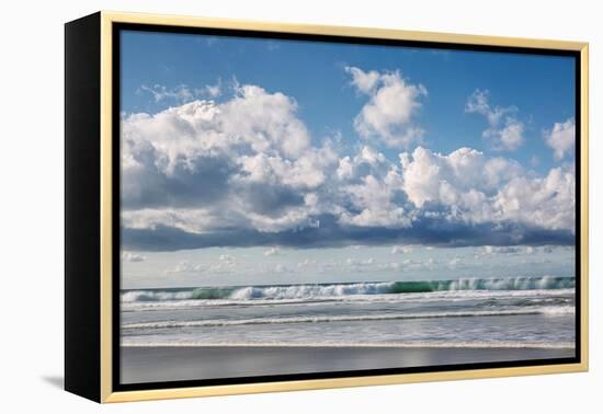 USA, California, La Jolla. Waves at La Jolla Shores Beach-Ann Collins-Framed Premier Image Canvas