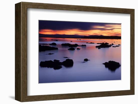 USA, California, Lee Vining, Sunrise at Mono Lake's Black Point-Ann Collins-Framed Photographic Print