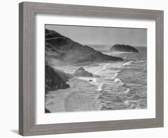 USA, California, Little Sur-John Ford-Framed Photographic Print