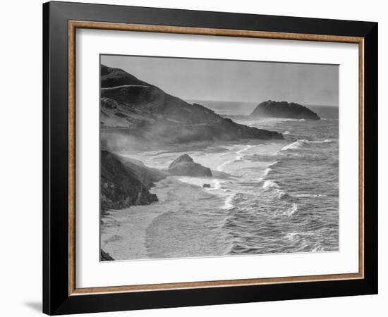 USA, California, Little Sur-John Ford-Framed Photographic Print