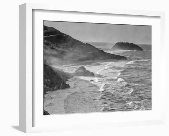 USA, California, Little Sur-John Ford-Framed Photographic Print