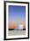 USA, California, Los Angeles, Santa Monica Beach Twilight-Rob Tilley-Framed Photographic Print