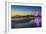 USA, California, Los Angeles, Santa Monica Pier Twilight-Rob Tilley-Framed Photographic Print