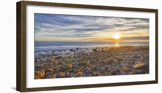 USA, California, Malibu. Sunset as seen from County Line Beach.-Christopher Reed-Framed Photographic Print