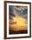 USA, California, Mojave National Preserve, Desert Rain Squall at Sunset-Ann Collins-Framed Photographic Print