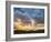USA, California, Mojave National Preserve. Desert Rain Squall at Sunset-Ann Collins-Framed Photographic Print