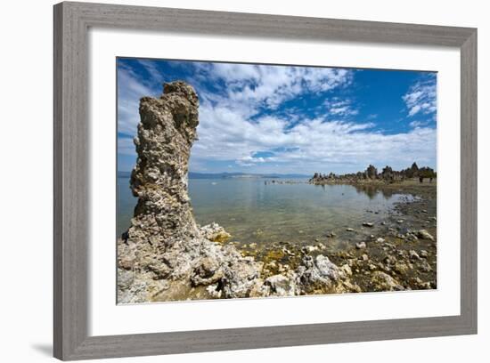 USA, California, Mono Lake and Tufa Towers from South Tufa Reserve-Bernard Friel-Framed Photographic Print