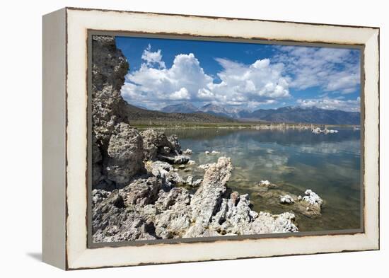 USA, California, Mono Lake and Tufa Towers from South Tufa Reserve-Bernard Friel-Framed Premier Image Canvas