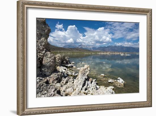 USA, California, Mono Lake and Tufa Towers from South Tufa Reserve-Bernard Friel-Framed Photographic Print