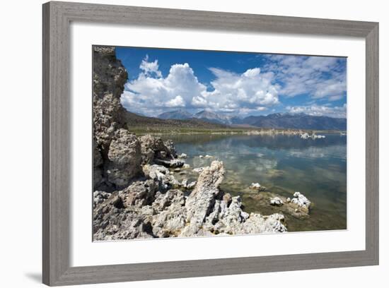 USA, California, Mono Lake and Tufa Towers from South Tufa Reserve-Bernard Friel-Framed Photographic Print