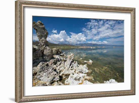 USA, California, Mono Lake and Tufa Towers from South Tufa Reserve-Bernard Friel-Framed Photographic Print