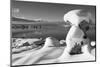 USA, California, Mono Lake. Snow-Covered Tufa-Dennis Flaherty-Mounted Photographic Print