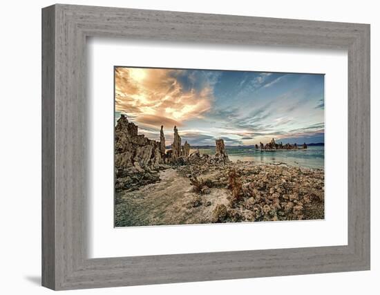 USA, California, Mono Lake. Tufa Formations.-Joe Restuccia III-Framed Photographic Print