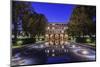 USA, California, Pasadena,Beckman Institute Reflecting Pool.-Rob Tilley-Mounted Photographic Print