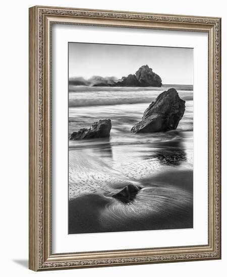 USA, California, Pfeiffer Beach-John Ford-Framed Photographic Print