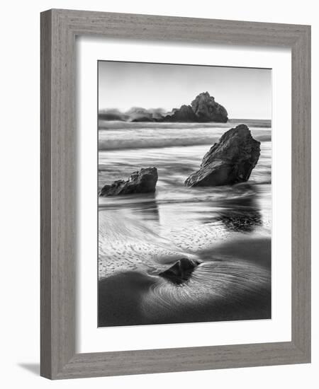 USA, California, Pfeiffer Beach-John Ford-Framed Photographic Print