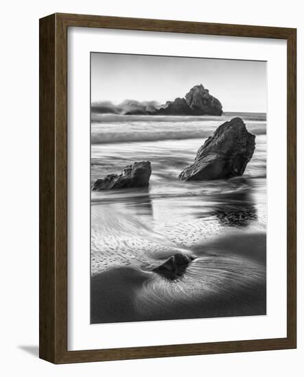 USA, California, Pfeiffer Beach-John Ford-Framed Photographic Print