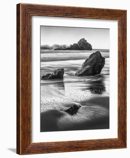 USA, California, Pfeiffer Beach-John Ford-Framed Photographic Print