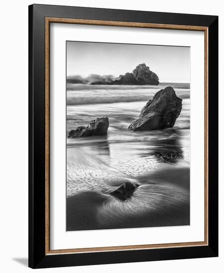 USA, California, Pfeiffer Beach-John Ford-Framed Photographic Print