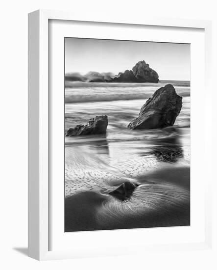 USA, California, Pfeiffer Beach-John Ford-Framed Photographic Print