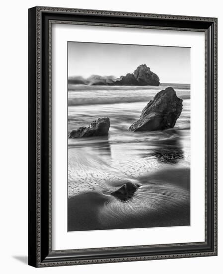 USA, California, Pfeiffer Beach-John Ford-Framed Photographic Print