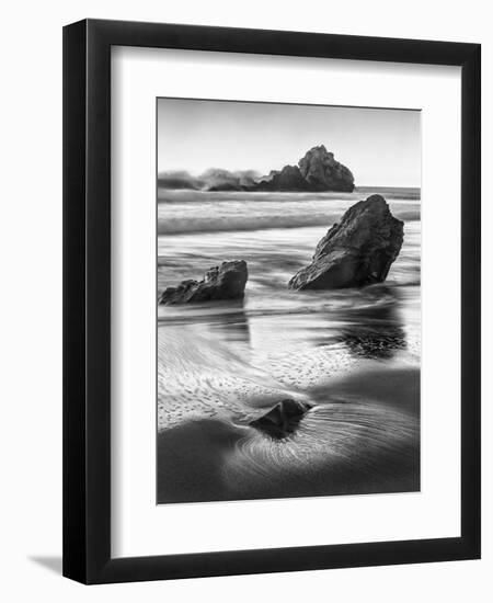 USA, California, Pfeiffer Beach-John Ford-Framed Photographic Print