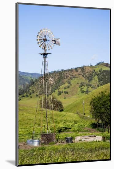 USA, California, Pinnacle National Park, Old Windmill-Alison Jones-Mounted Photographic Print