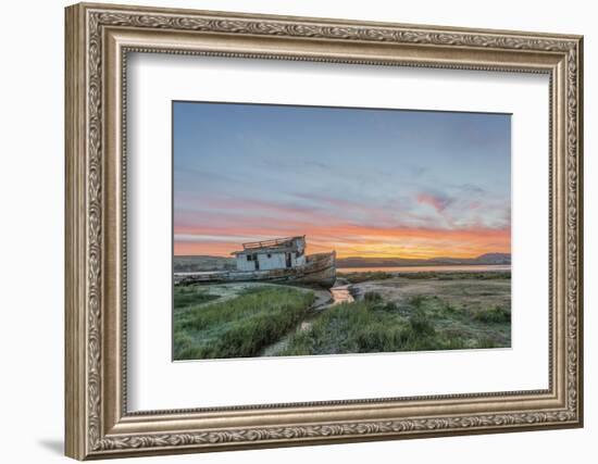 USA, California, Point Reyes National Seashore, Shipwreck sunrise-Rob Tilley-Framed Photographic Print