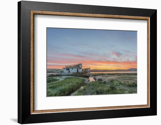 USA, California, Point Reyes National Seashore, Shipwreck sunrise-Rob Tilley-Framed Photographic Print