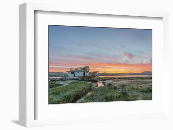 USA, California, Point Reyes National Seashore, Shipwreck sunrise-Rob Tilley-Framed Photographic Print