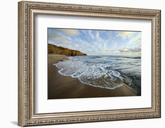 USA, California, San Diego. Beach at Sunset Cliffs Park.-Jaynes Gallery-Framed Photographic Print