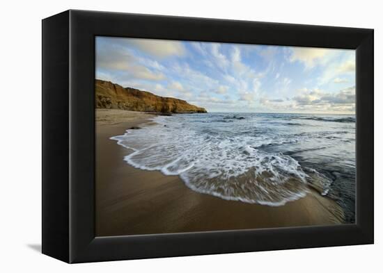 USA, California, San Diego. Beach at Sunset Cliffs Park.-Jaynes Gallery-Framed Premier Image Canvas