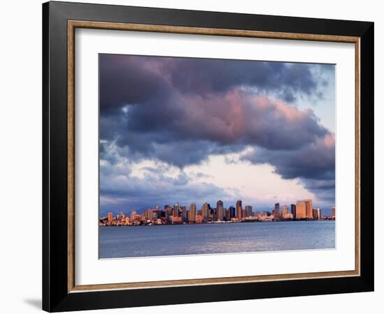 USA, California, San Diego. City Skyline across San Diego Bay-Ann Collins-Framed Photographic Print