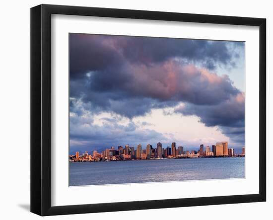 USA, California, San Diego. City Skyline across San Diego Bay-Ann Collins-Framed Photographic Print