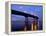 USA, California, San Diego, Coronado Bridge Curves over San Diego Bay-Ann Collins-Framed Premier Image Canvas