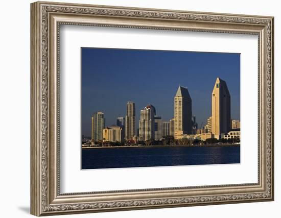 USA, California, San Diego. Downtown San Diego City Skyline-Kymri Wilt-Framed Photographic Print