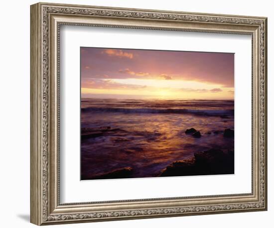 USA, California, San Diego, Sunset Cliffs on the Pacific Ocean-Jaynes Gallery-Framed Photographic Print