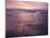 USA, California, San Diego, Sunset on Sand and Rocks-Christopher Talbot Frank-Mounted Photographic Print