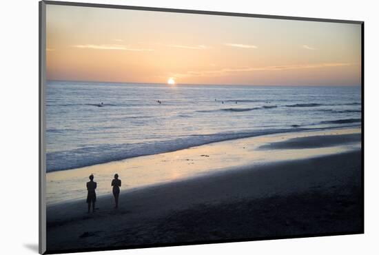 USA, California, San Diego. Swami's Beach at Sunset, Cardiff by the Sea-Kymri Wilt-Mounted Photographic Print