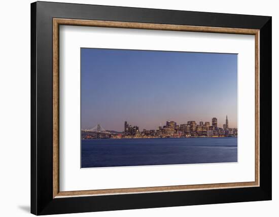 USA, California, San Francisco, Downtown Skyline at Twilight-Rob Tilley-Framed Photographic Print