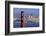 USA, California, San Francisco. Golden Gate Bridge and city.-Jaynes Gallery-Framed Photographic Print