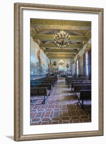 USA, California, Santa Barbara, Santa Barbara County Courthouse.-Rob Tilley-Framed Photographic Print