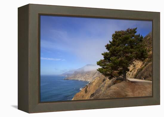 USA, California. Scenic Viewpoint of Pacific Coast Highway 1-Kymri Wilt-Framed Premier Image Canvas