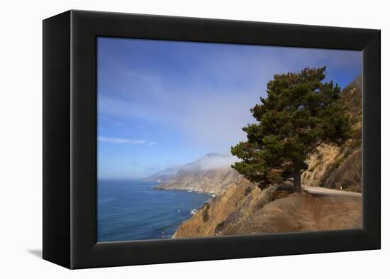 USA, California. Scenic Viewpoint of Pacific Coast Highway 1-Kymri Wilt-Framed Premier Image Canvas