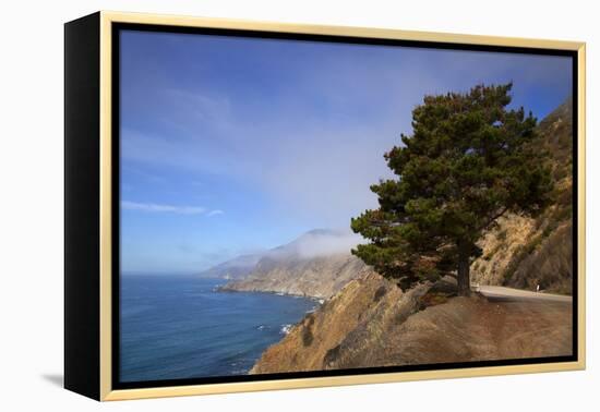 USA, California. Scenic Viewpoint of Pacific Coast Highway 1-Kymri Wilt-Framed Premier Image Canvas