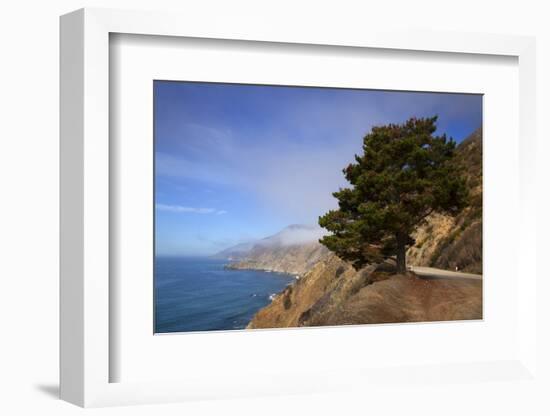 USA, California. Scenic Viewpoint of Pacific Coast Highway 1-Kymri Wilt-Framed Photographic Print