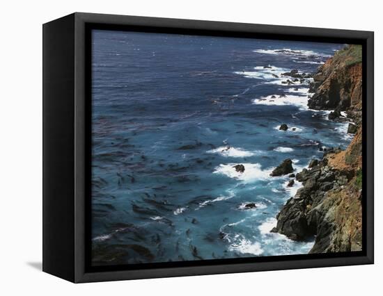 USA, California, Seascape of the Pacific Ocean-Christopher Talbot Frank-Framed Premier Image Canvas