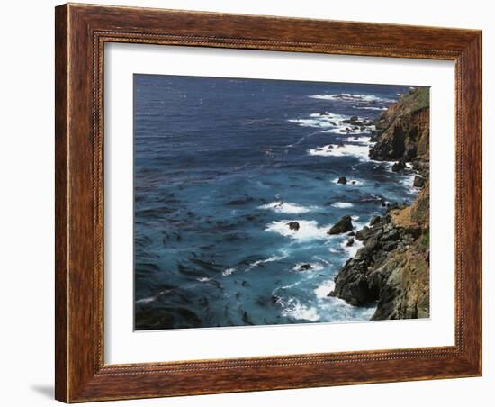 USA, California, Seascape of the Pacific Ocean-Christopher Talbot Frank-Framed Photographic Print