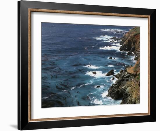 USA, California, Seascape of the Pacific Ocean-Christopher Talbot Frank-Framed Photographic Print