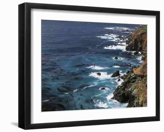 USA, California, Seascape of the Pacific Ocean-Christopher Talbot Frank-Framed Photographic Print